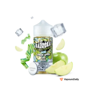 خرید جویس سیب سبز یخ بازوکا (100میل) BAZOOKA GREEN APPLE ICE