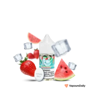 خرید سالت هندوانه توت فرنگی یخ (30میل) CLOUD NURDZ ICED SOUR WATERMELON STRAWBERRY