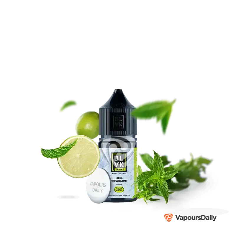خرید سالت بی ال وی کی لیمو نعناع (30 میل) BLVK MINT LIME SPEARMINT