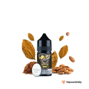 خرید سالت تنباکو بادام نستی (30میل) NASTY GOLD BLEND
