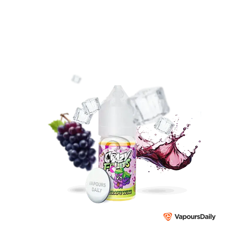 خرید سالت توکیو نوشیدنی انگور یخ (30میل) TOKYO CRAZY FRUITS GRAPE WINE