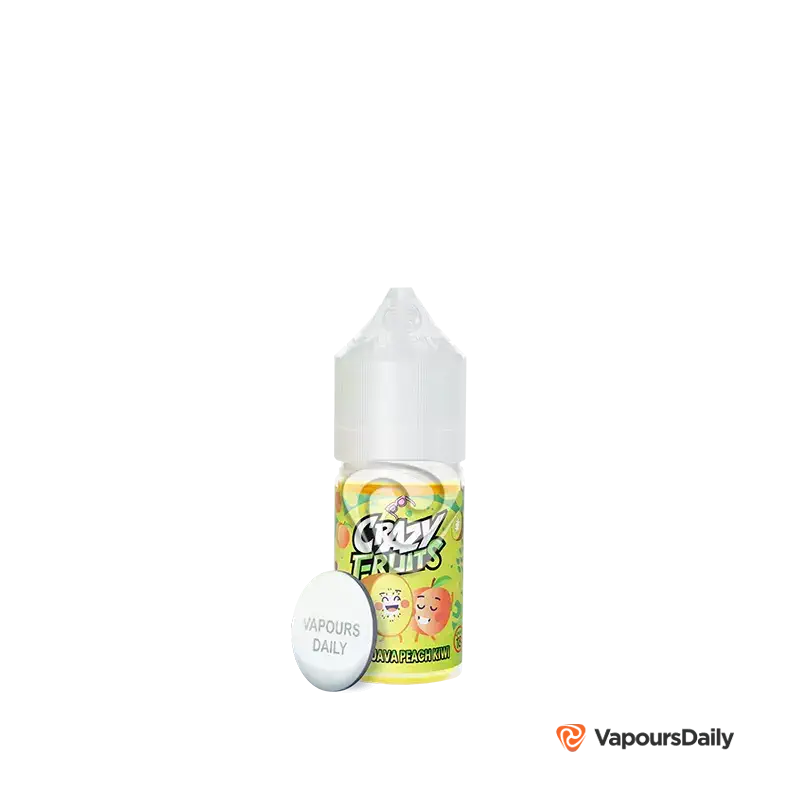 خرید سالت توکیو گواوا هلو کیوی (30میل) TOKYO CRAZY FRUITS GUAVA PEACH KIWI