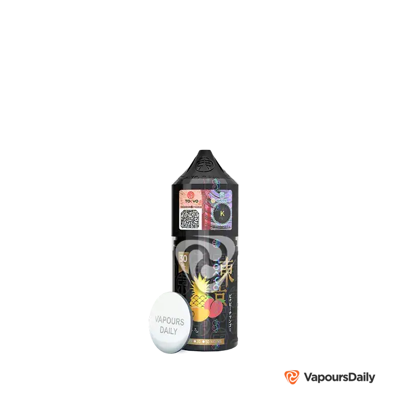 خرید سالت توکیو آناناس هلو انبه یخ (30میل) TOKYO GOLDEN PINA PEACH MANGO