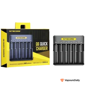 شارژر نایتکور شش تایی NITECORE Q6 6SLOTS QUICK US PLUS