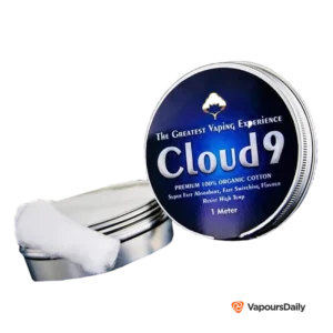 پنبه ارگانیک کلود 9 CLOUD 9 ORGNNIC VAPE COTTON