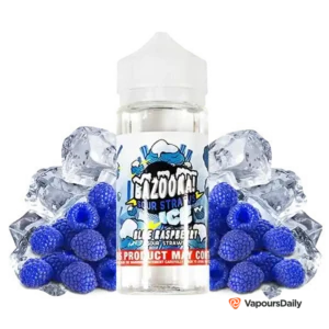 جویس بازوکا تمشک آبی یخ BAZOOKA BLUE RASPBERRY ICE 100ML