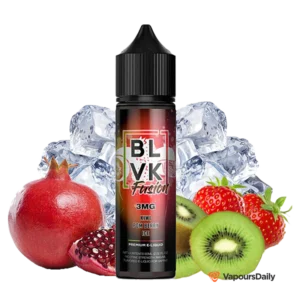 جویس بی ال وی کی توت فرنگی انار یخ  BLVK KIWI POM BERRY ICE–FUSION SERIES
