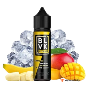 جویس بی ال وی کی موز انبه یخ BLVK MANGO BANANA ICE–N’ YELLOW SERIES