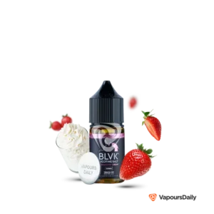 سالت نیکوتین بی ال وی کی خامه توت فرنگی BLVK STRAWBERRY CREAMY
