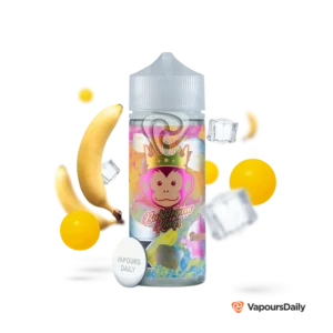 جویس آدامس بادکنکی موز یخ DR.VAPES BUBBLEGUM KINGS BANANA ICE 120ML