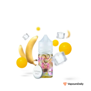 سالت آدامس بادکنکی موز یخ DR.VAPES BUBBLEGUM KINGS BANANA ICE 30ML