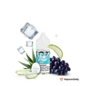 سالت کلود نوردز آلوئه ورا انگور یخ (30میل) CLOUD NURDZ ICED ALOE GRAPE