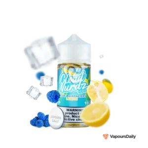 جویس کلود نوردز تمشک لیمو یخ (100میل) CLOUD NURDZ ICED BLUE RASPBERRY LEMON