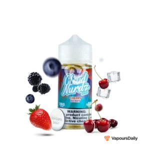 جویس کلود نوردز گیلاس تمشک یخ (100میل) CLOUD NURDZ ICED CHERRY BERRY