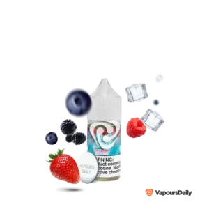 سالت کلود نوردز تمشک شاتوت یخ (30میل) CLOUD NURDZ ICED VERY BERRY HIBISCUS