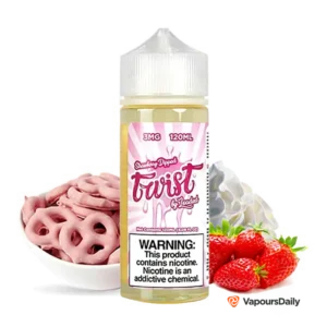 جویس لوددتوئیست بیسکویت خامه ای توت فرنگی LOADED TWIST STRAWBERRY DIPPED
