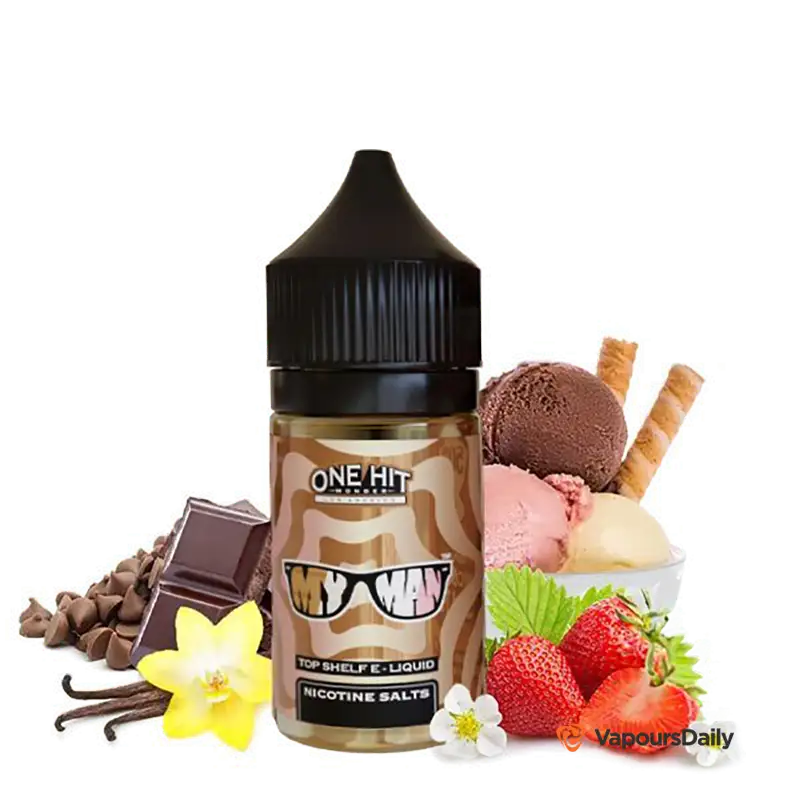 سالت وان هیت بستنی شکلات توت فرنگی