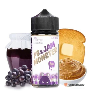جویس مانستر مربای انگور و کره بادام زمینی PB-JAM MONSTER GRAPE