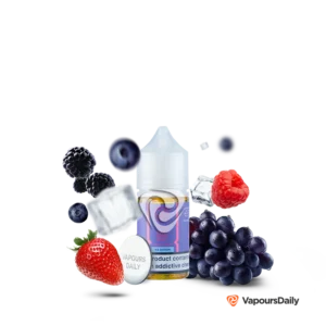 سالت انگور بلوبری تمشک یخ (30میل) POD SALT GRAPE BERRY BURST ICE