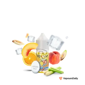 سالت توکیو هلو پرتقال یخ (30میل) TOKYO SUPER COOL PEACH ORANGE LEMONGRASS ICE
