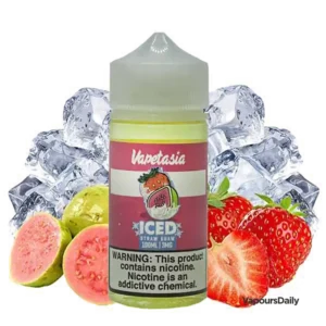 جویس ویپ تازیا توت‌فرنگی گواوا یخ VAPETASIA ICED STRAW GUAW 100ML