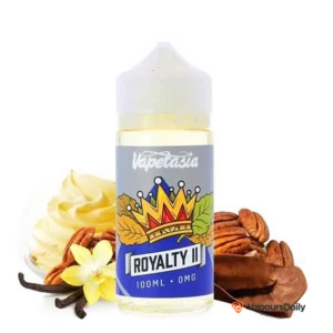 جویس ویپ تازیا تنباکو وانیل فندق کاستارد VAPETASIA ROYALTY 2 100ML