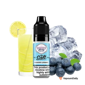 سالت بلوبری لیموناد یخ DINNER LADY BLUEBERRY LEMONADE ICE 10ML