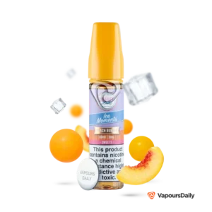 جویس دینرلیدی آدامس بادکنکی هلو یخ (60میل) DINNER LADY PEACH BUBBLE ICE