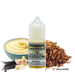 سالت تنباکو کاستارد HERCULES VANILLA CUSTARD TOBACCO