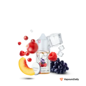 سالت زغال اخته تمشک یخ توکیو (30میل) TOKYO ICED CRANBERRY RASPBERRY GRAPE PEACH