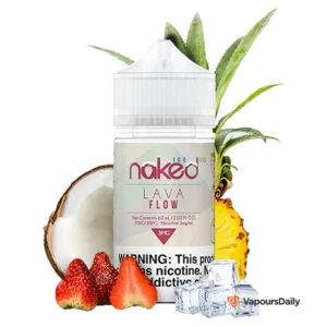 جویس نیکد آناناس توت فرنگی یخ NKD LAVA FLOW ICE