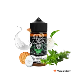 خرید جویس میلک شیک کوکی نعناع (100میل) SADBOY COOKIE LINE SHAMROCK COOKIE