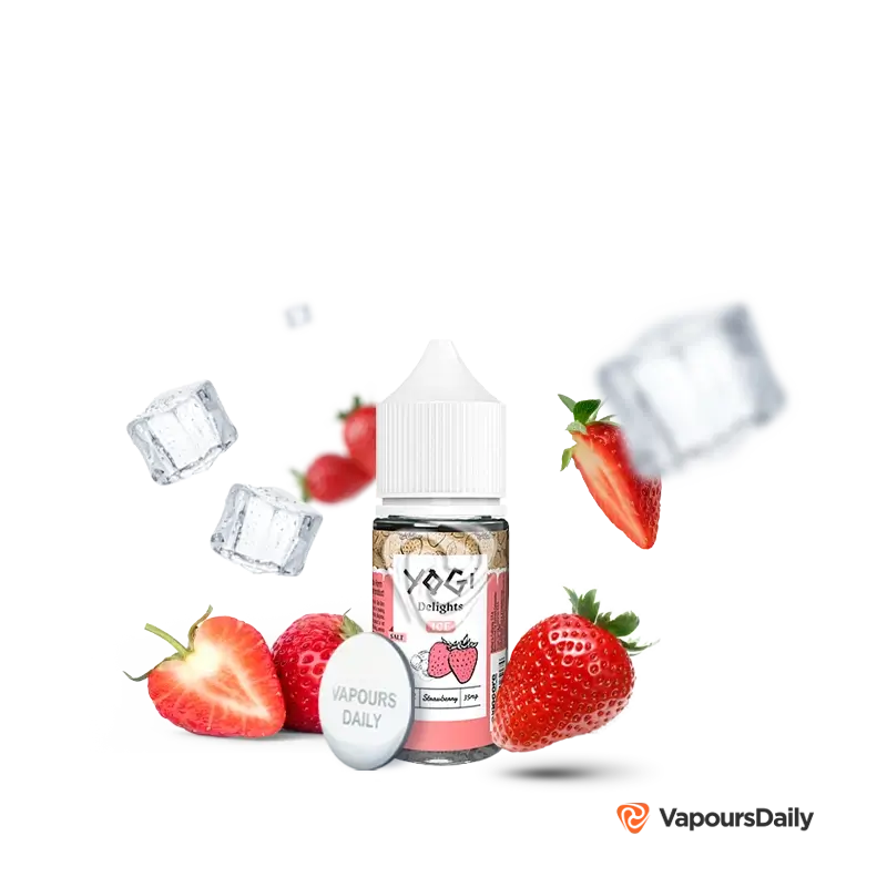 سالت یوگی توت فرنگی یخ (30میل)