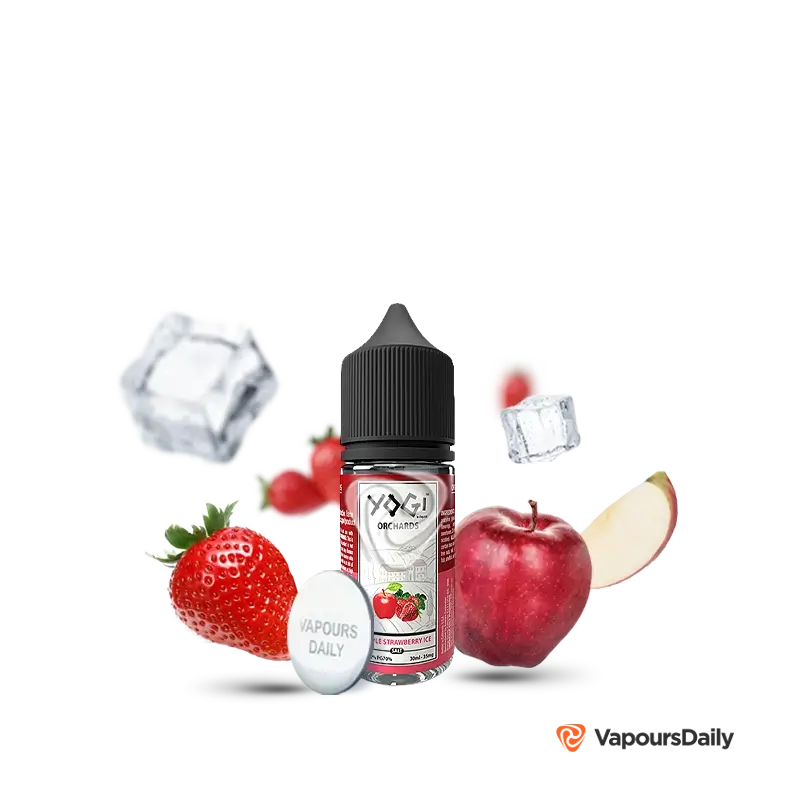 سالت یوگی سیب توت فرنگی یخ (30میل)