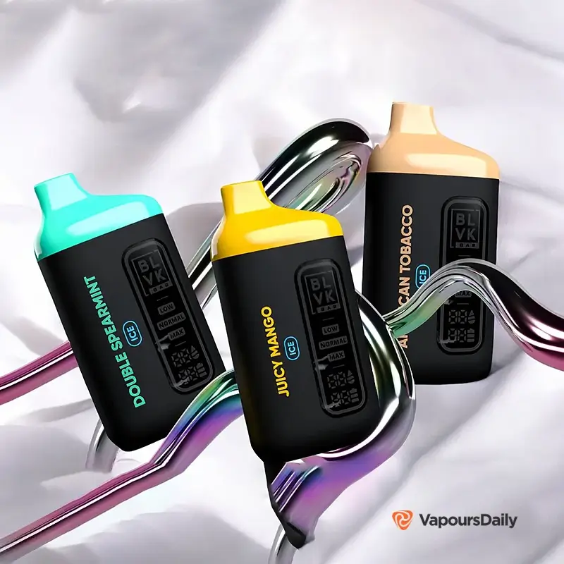 پاد یکبار مصرف بی ال وی کی 20000 پاف BLVK BAR 20K PUFFS DISPOSABLE پاد یکبار مصرف بی ال وی کی 20000 پاف