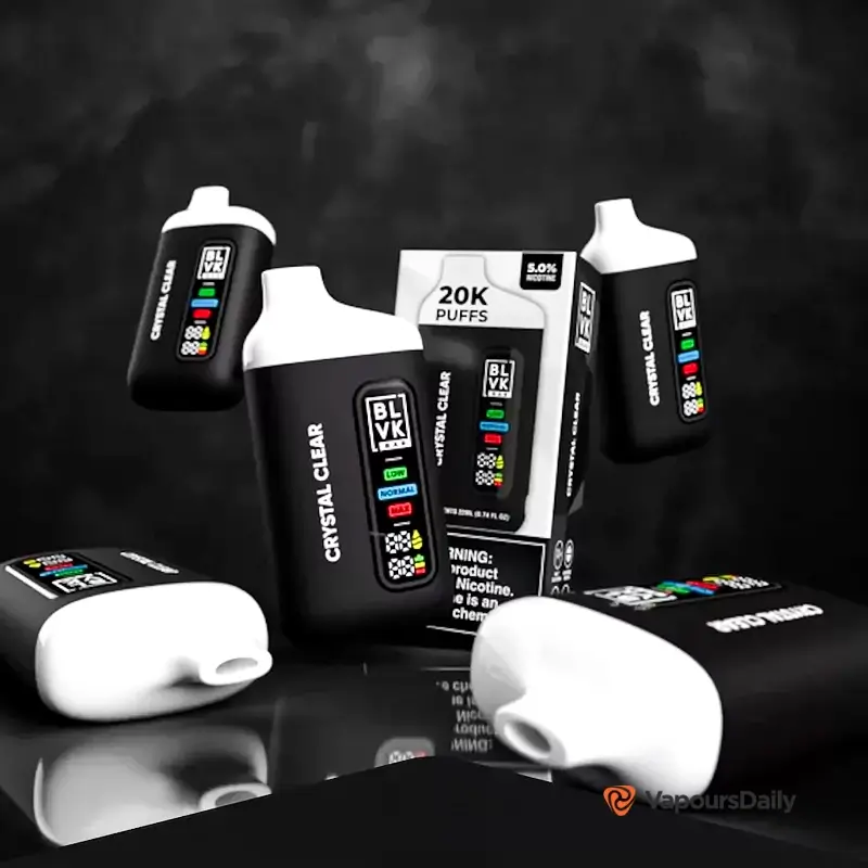 پاد یکبار مصرف بی ال وی کی 20000 پاف BLVK BAR 20K PUFFS DISPOSABLE پاد یکبار مصرف بی ال وی کی 20000 پاف